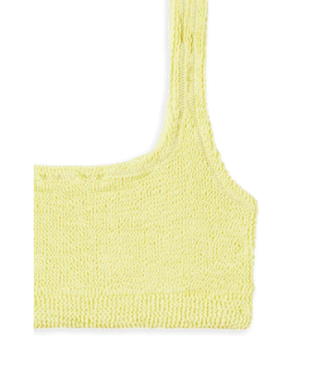 REINA OLGA Желтый полиамидовый купальник, фото 2