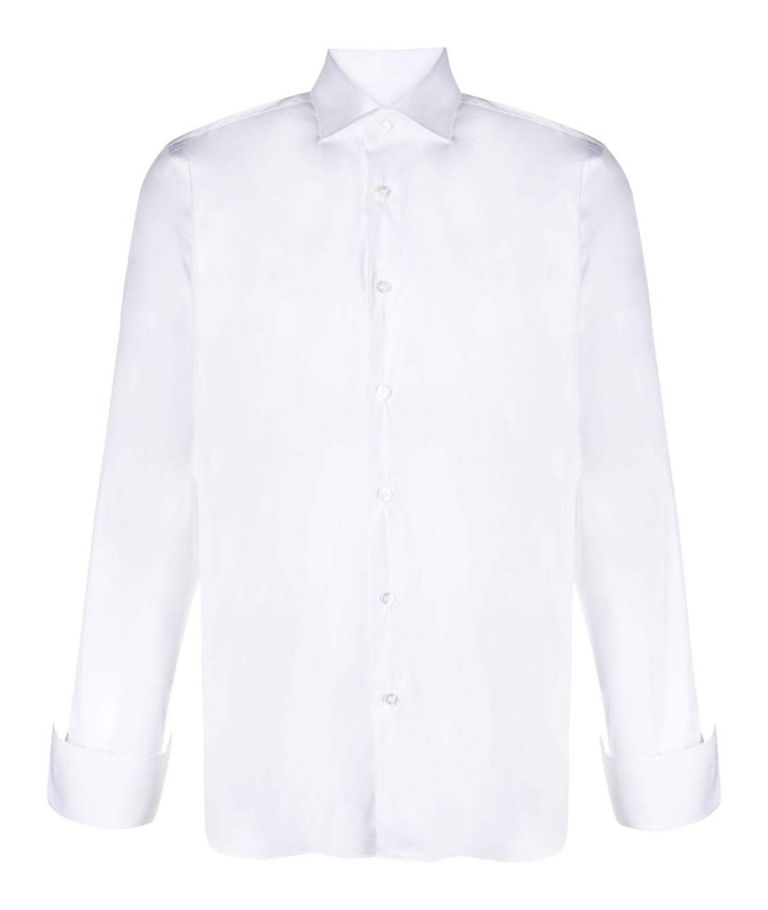 BARBA Белая классическая рубашка, фото 1