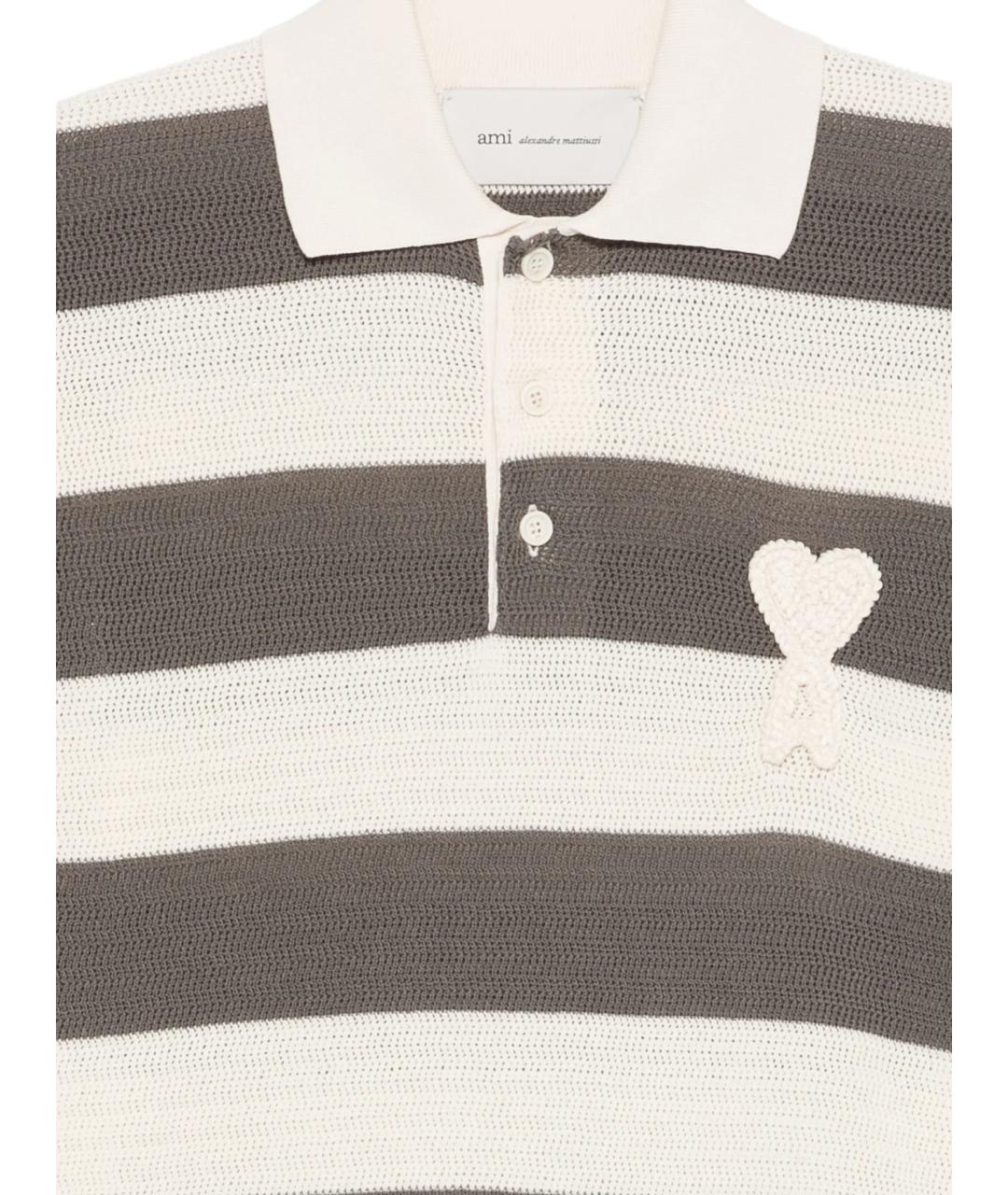 Ami Paris Мульти хлопковая футболка, фото 2