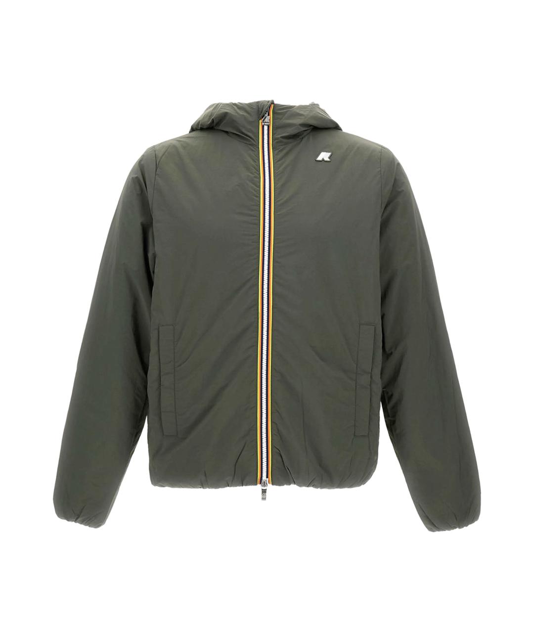 K-WAY Хаки полиамидовая куртка, фото 1
