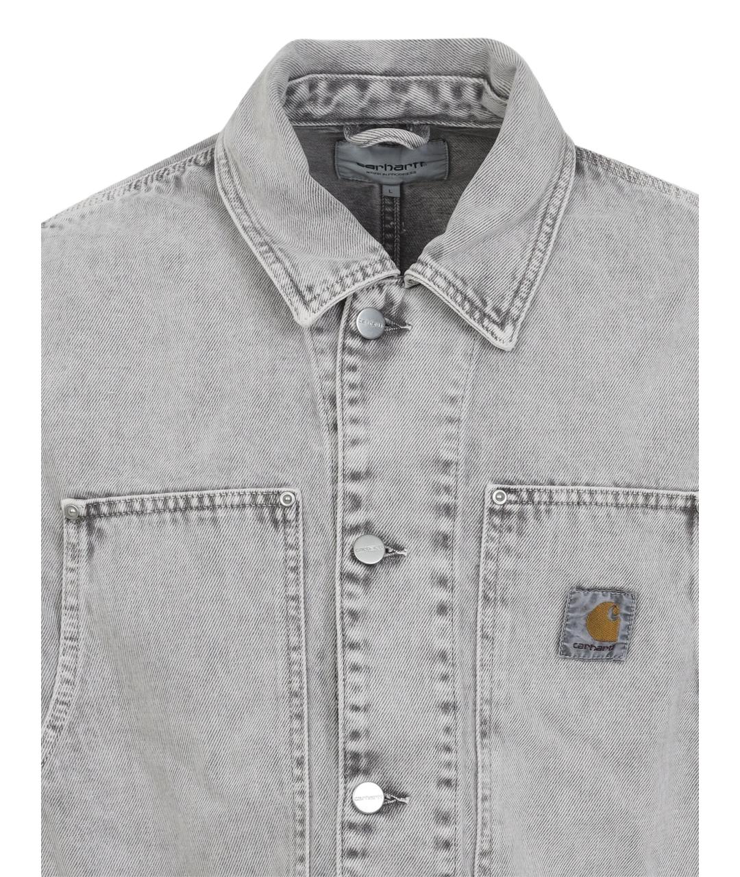 CARHARTT WIP Серая хлопковая куртка, фото 2