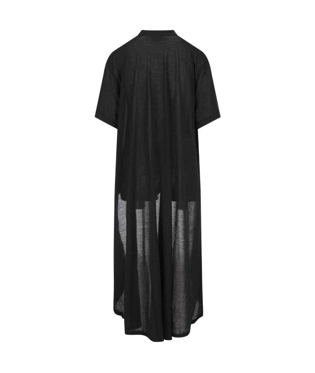 BALENCIAGA Черная хлопковая футболка, фото 3