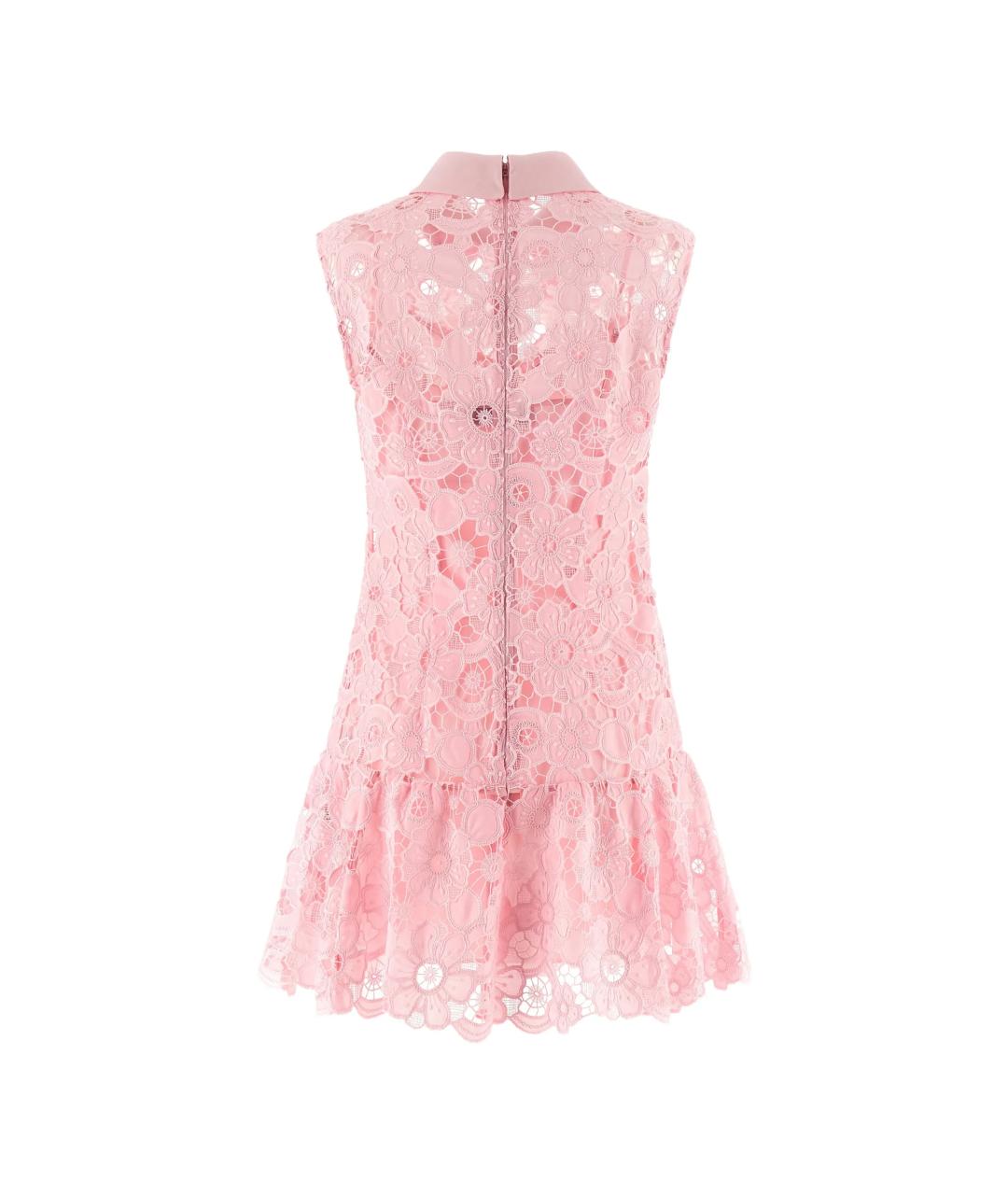 SELF-PORTRAIT Розовое платье, фото 3