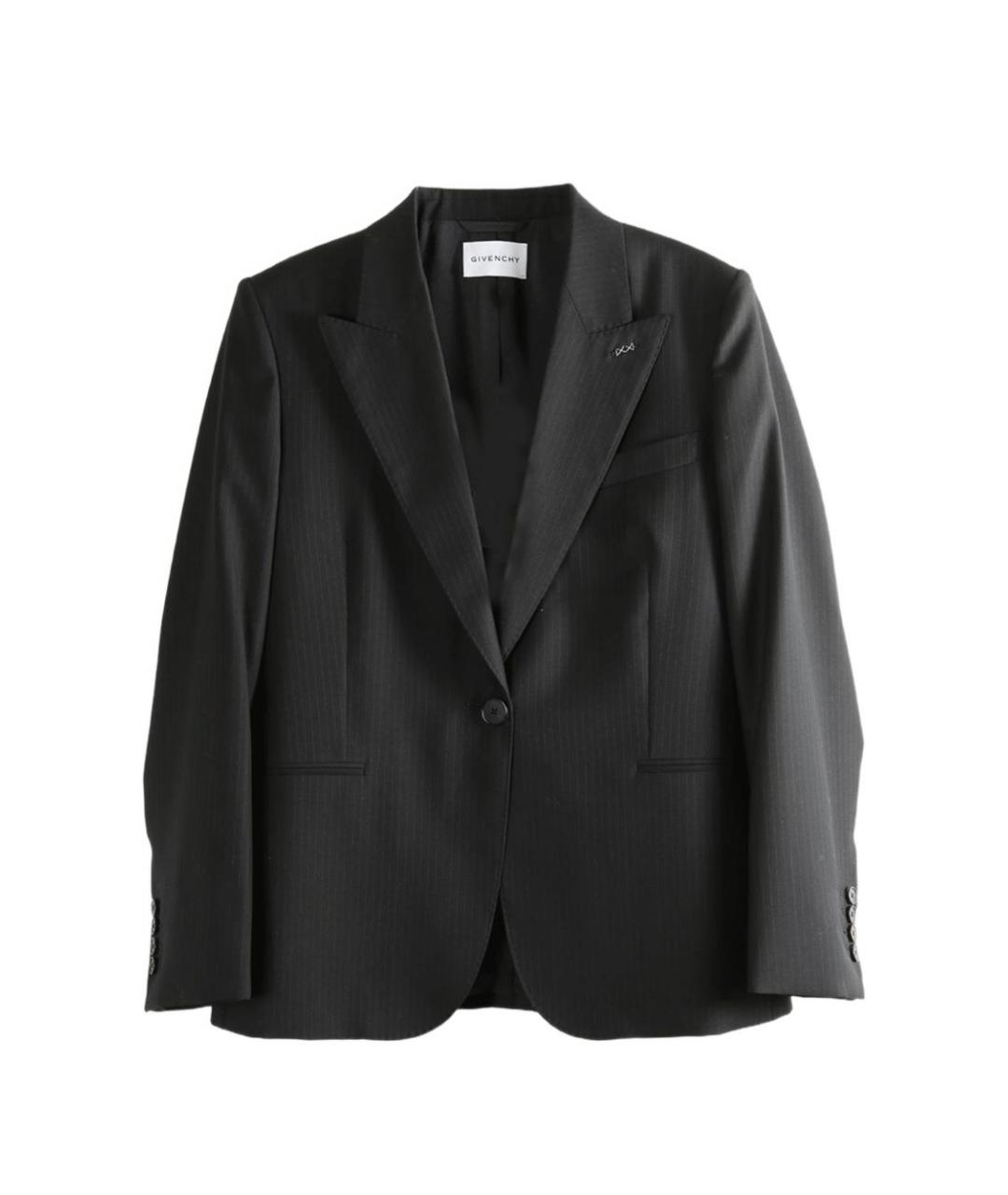 GIVENCHY Серый шерстяной жакет/пиджак, фото 1