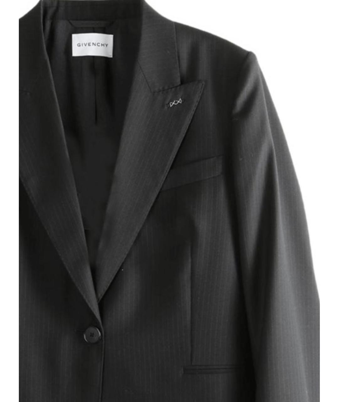 GIVENCHY Серый шерстяной жакет/пиджак, фото 2