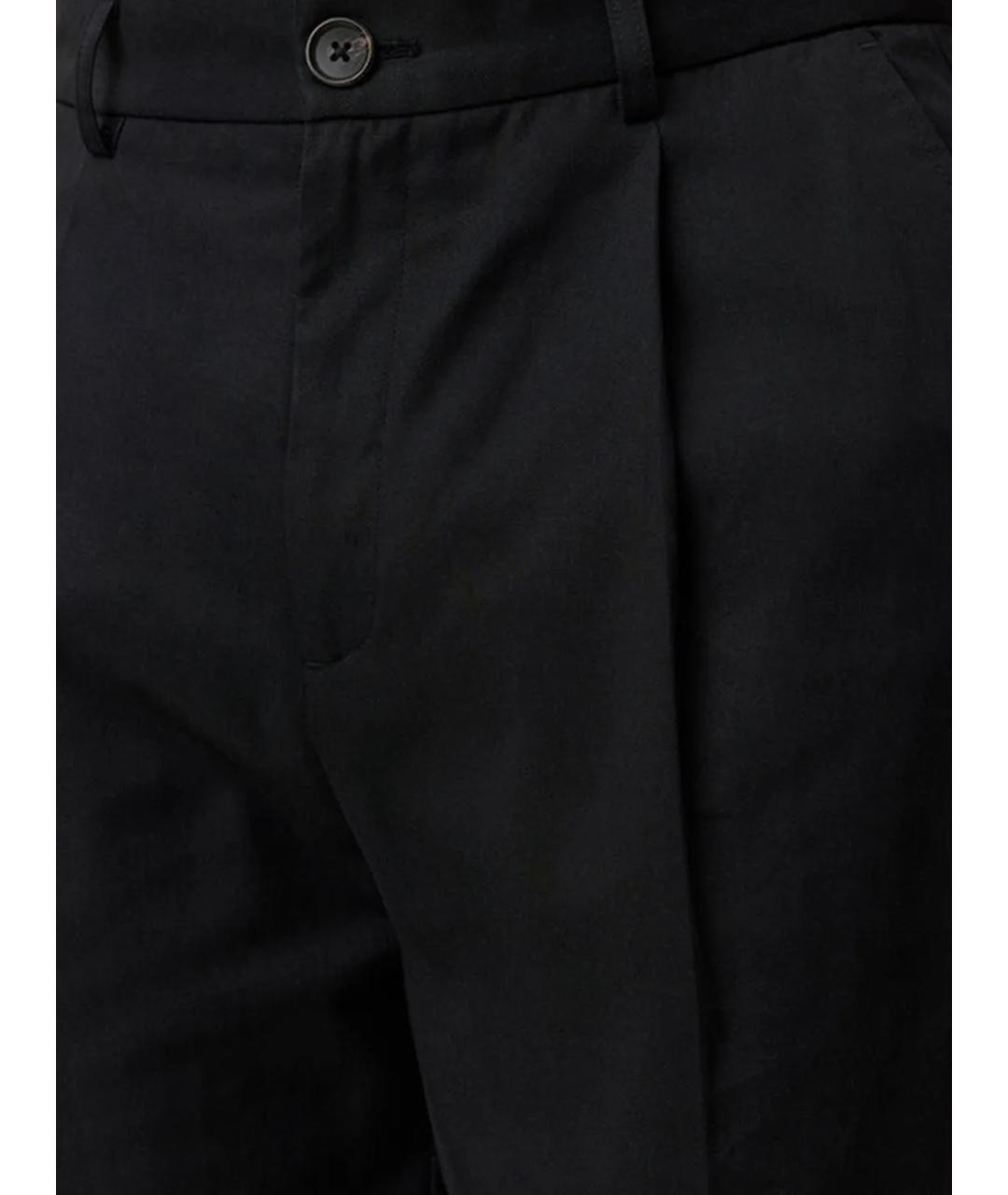 LES DEUX Черные повседневные брюки, фото 2