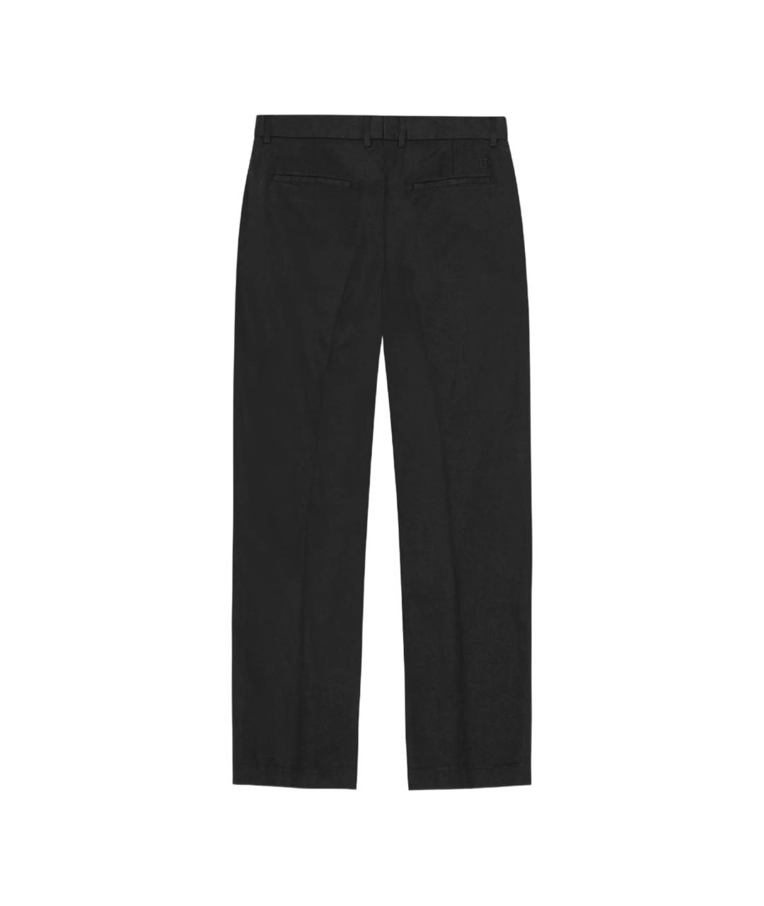 LES DEUX Черные повседневные брюки, фото 3