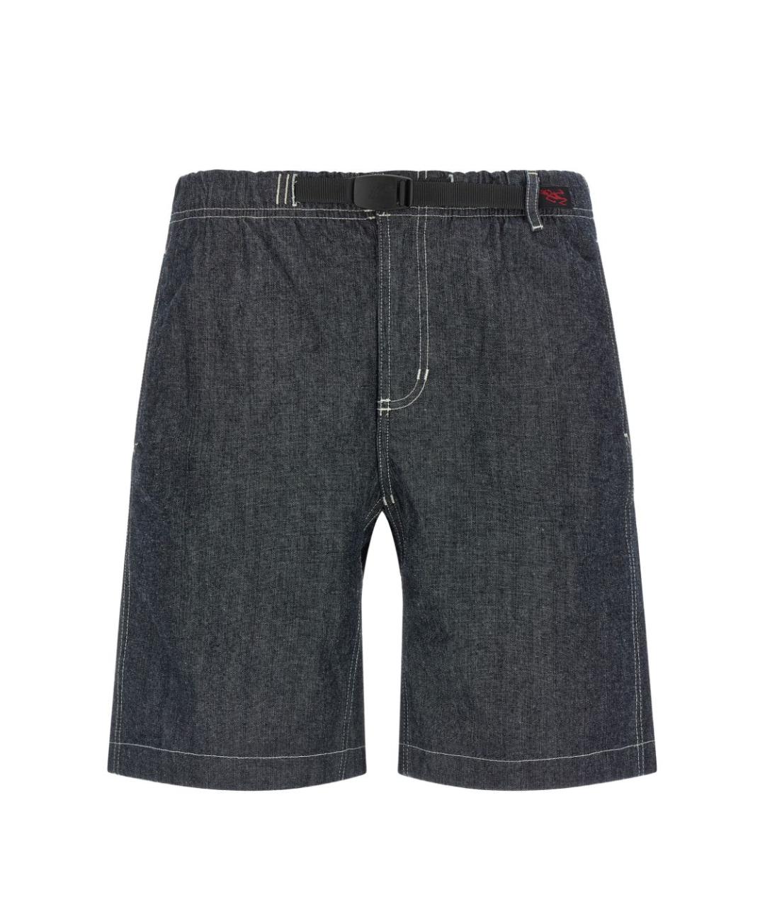 GRAMICCI Темно-синие хлопковые шорты, фото 1