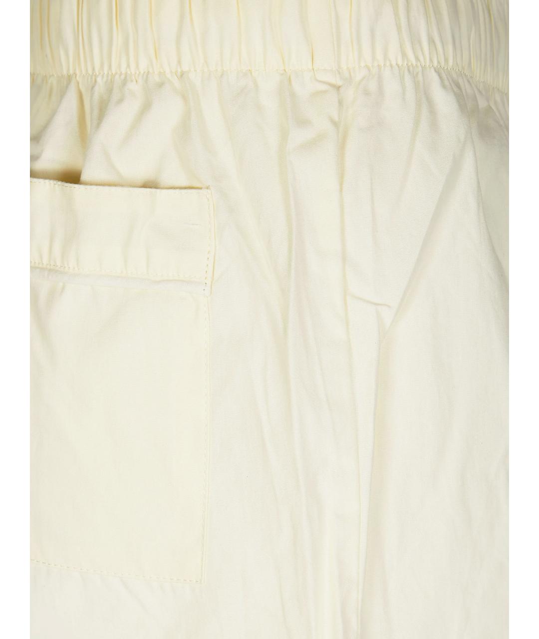 entire studios Бежевые хлопковые шорты, фото 3