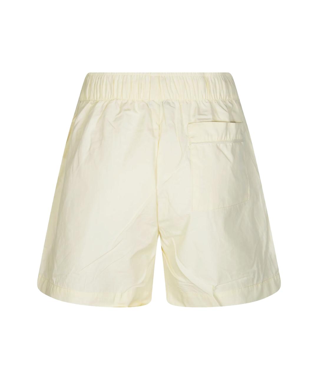 entire studios Бежевые хлопковые шорты, фото 2