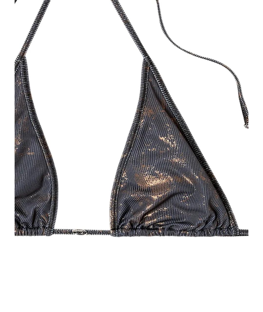 DIESEL Черный полиэстеровый купальник, фото 2