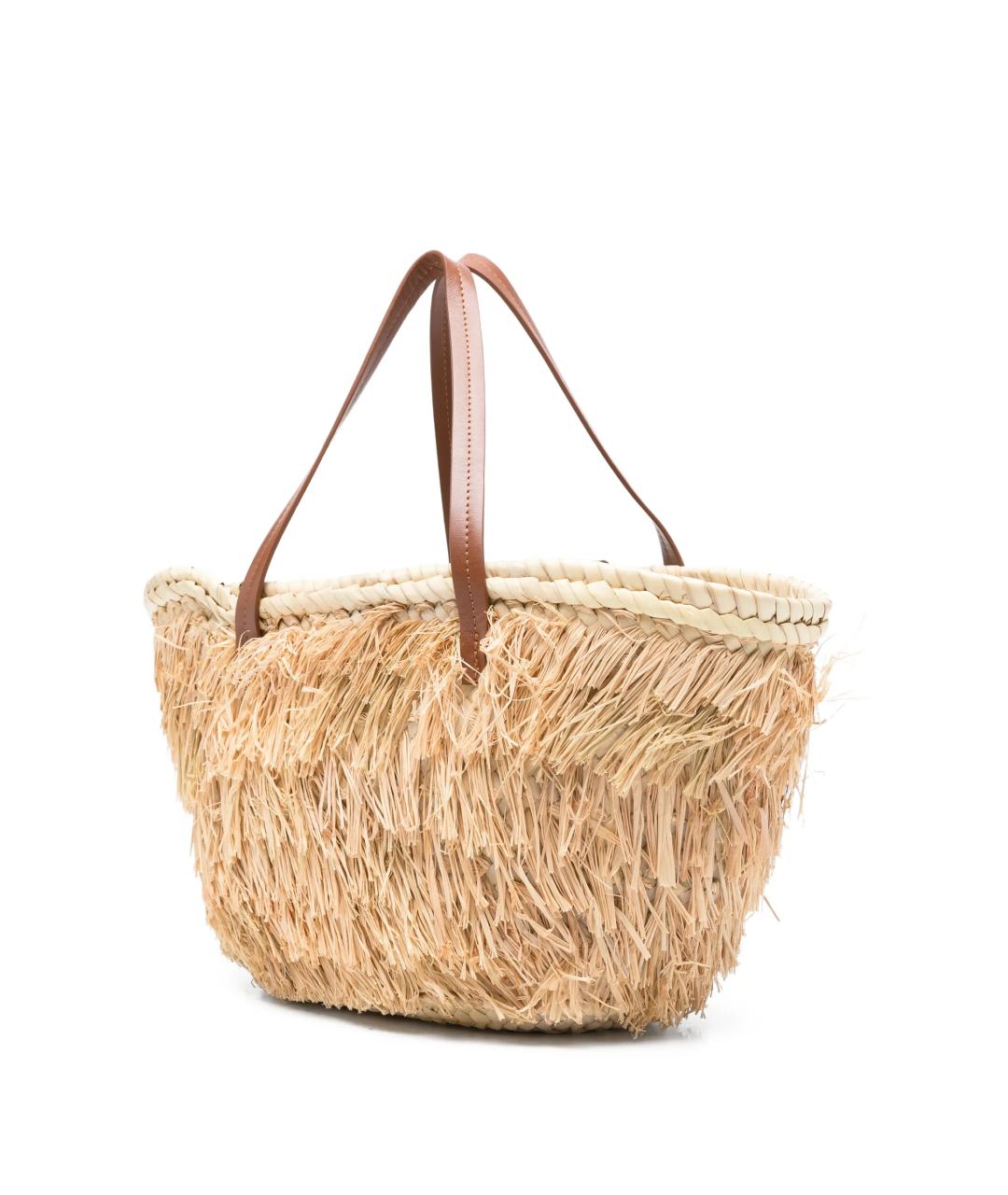 RUSLAN BAGINSKIY Бежевая сумка тоут, фото 3