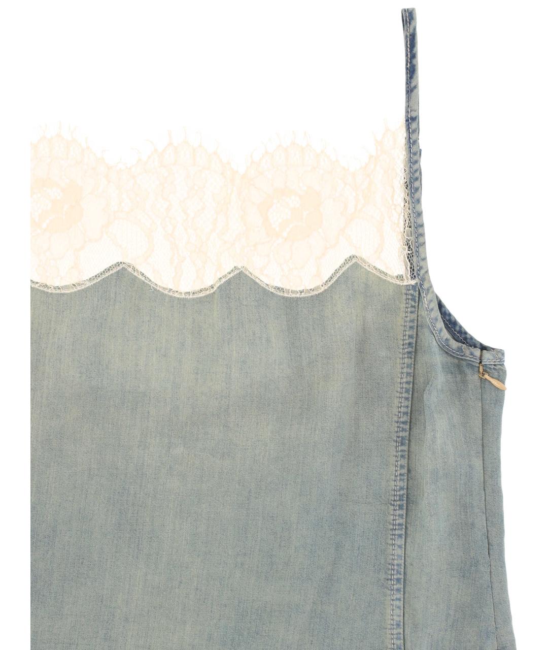 DIESEL Голубая майка, фото 2