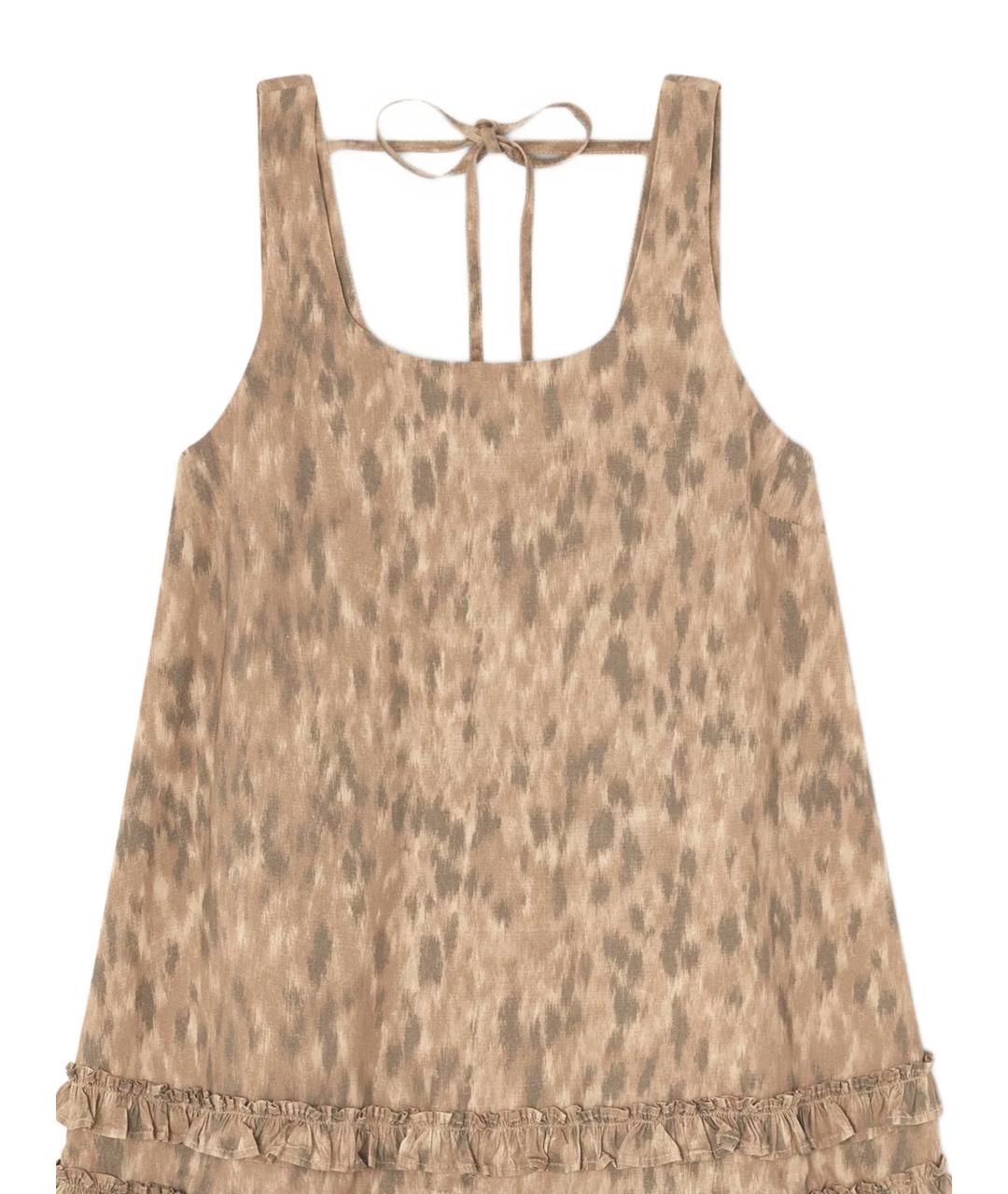 GANNI Мульти хлопковое повседневное платье, фото 2