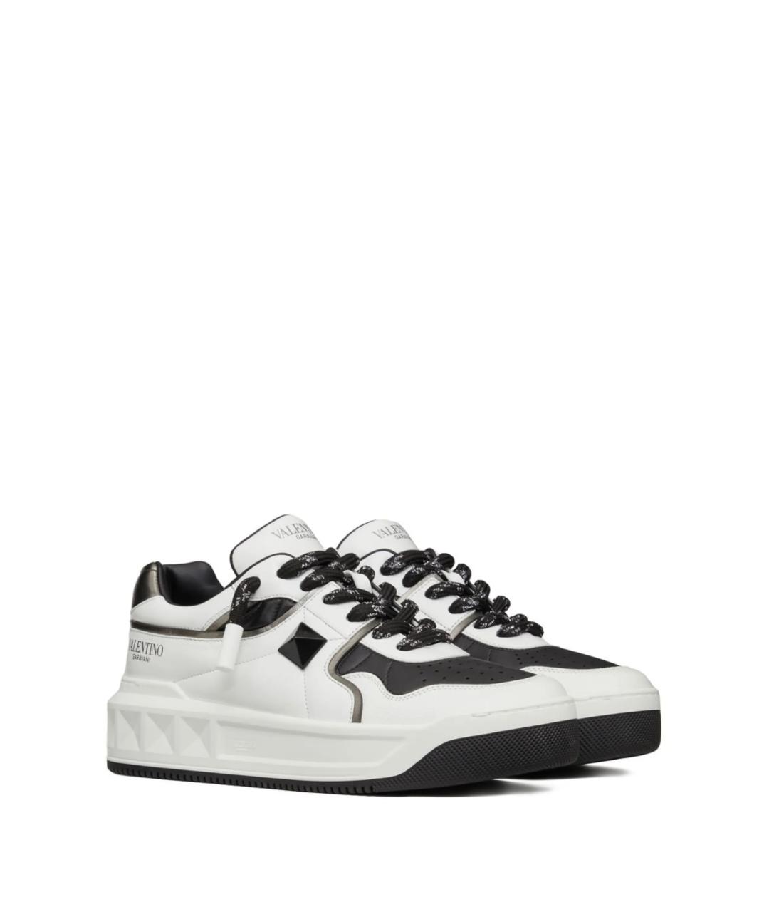 VALENTINO Белые низкие кроссовки / кеды, фото 2