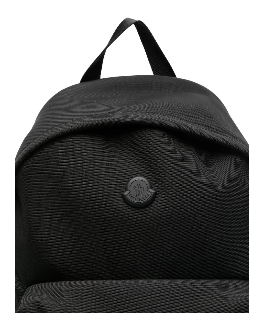 MONCLER Черный тканевый рюкзак, фото 3