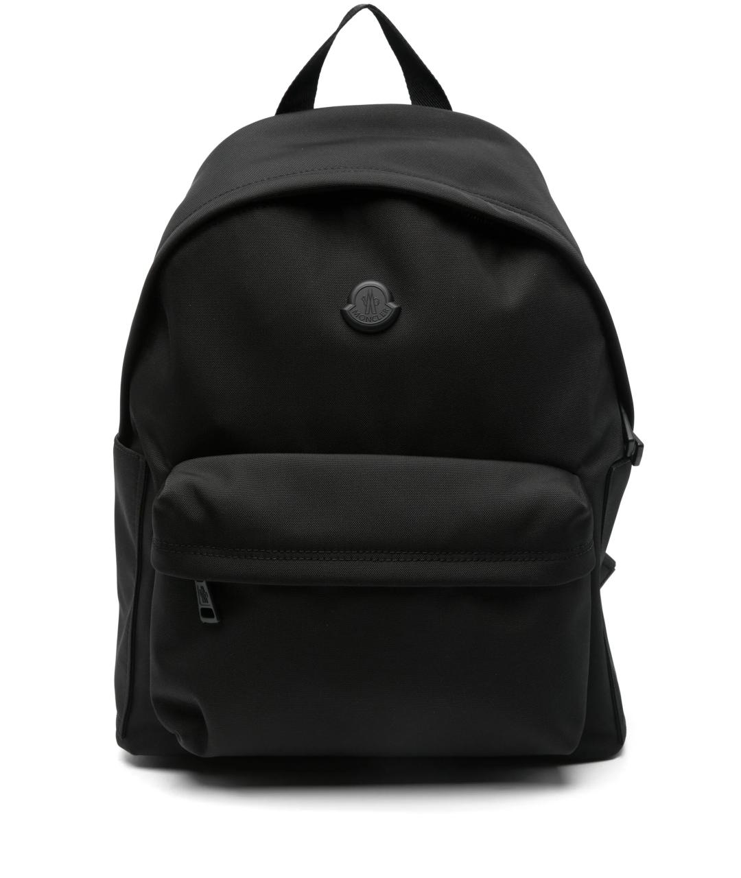 MONCLER Черный тканевый рюкзак, фото 1