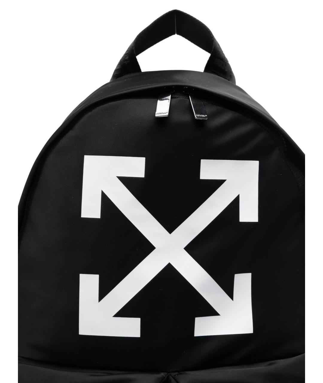 OFF-WHITE Черный синтетический рюкзак, фото 2