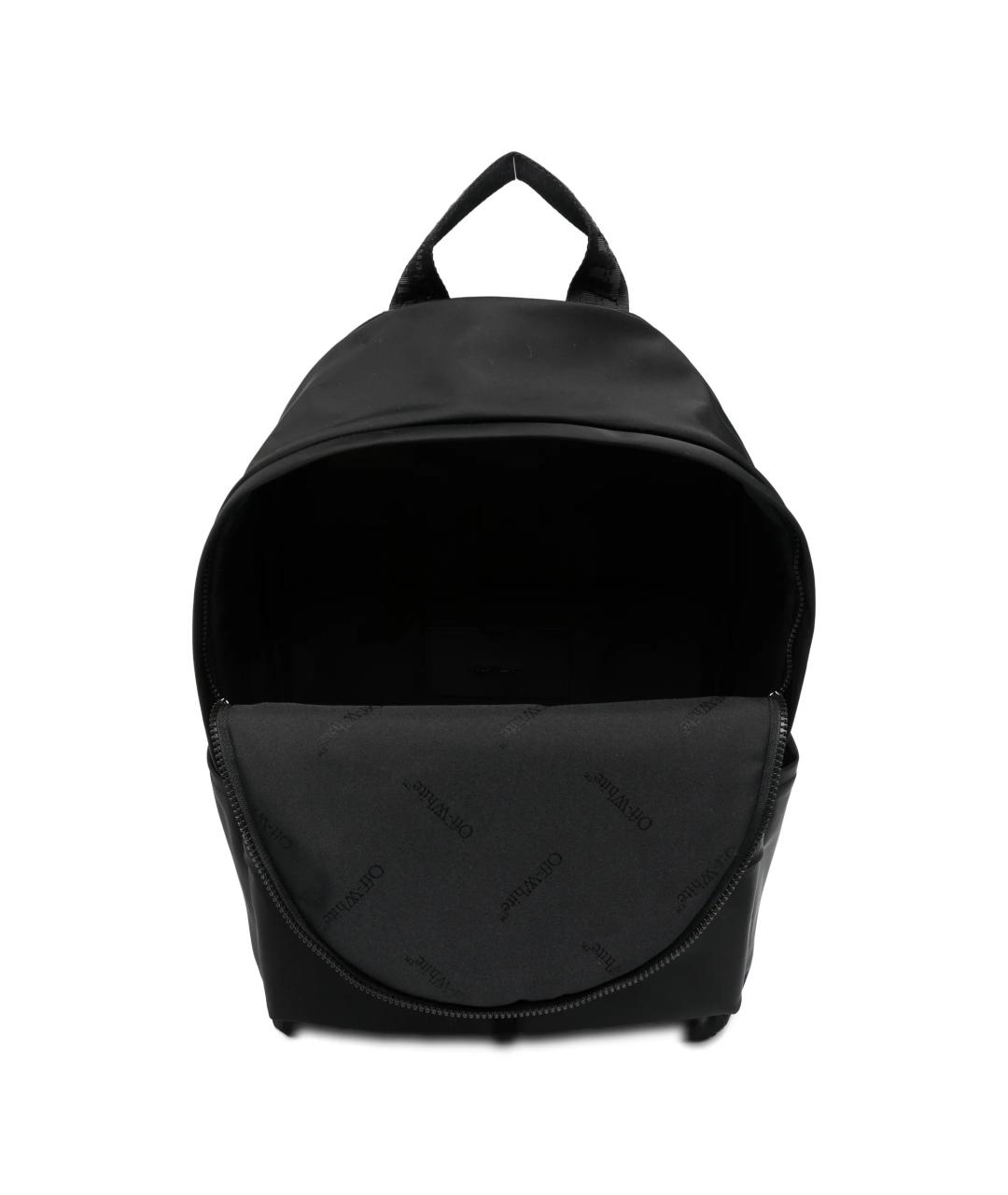 OFF-WHITE Черный синтетический рюкзак, фото 4