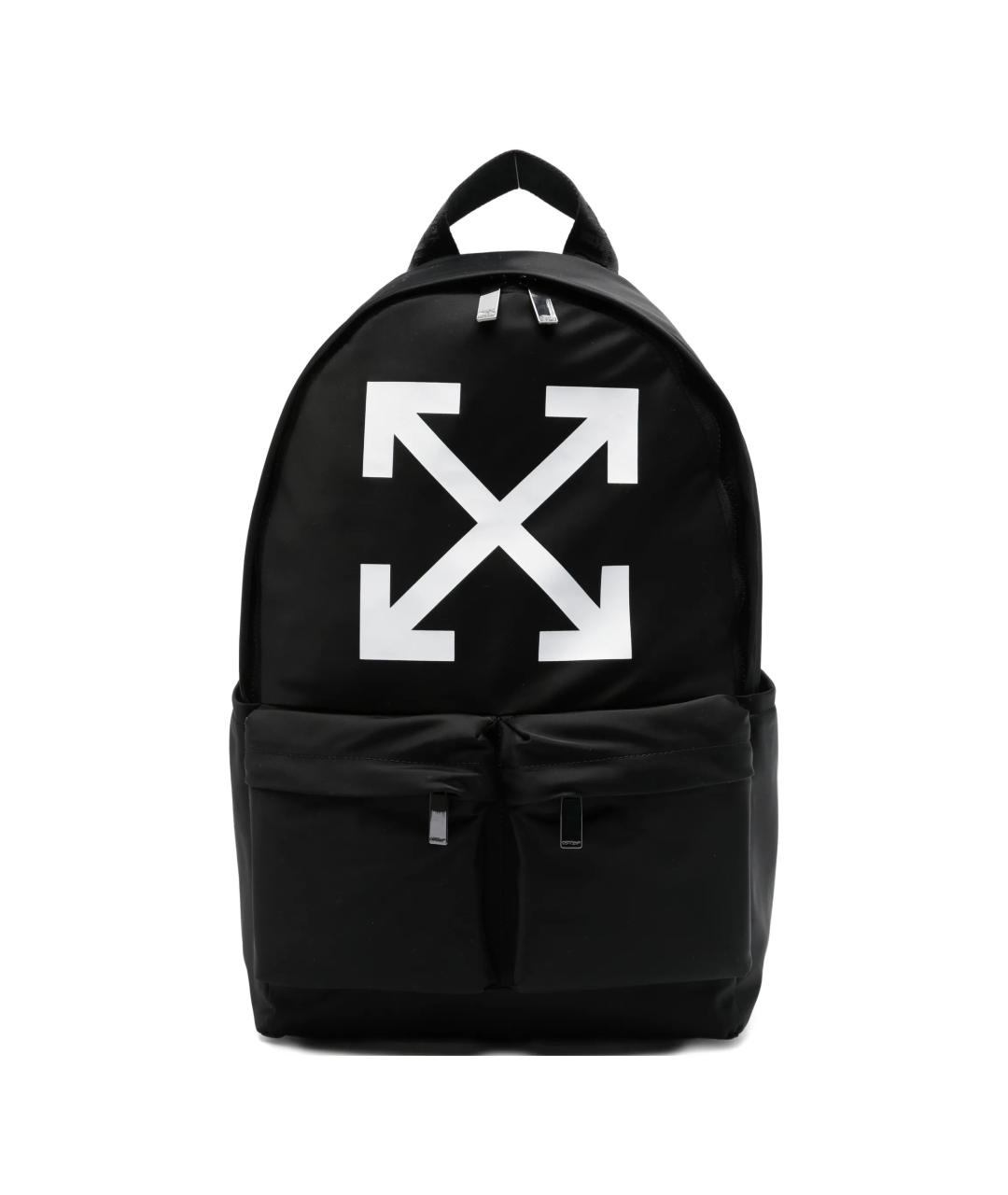 OFF-WHITE Черный синтетический рюкзак, фото 1