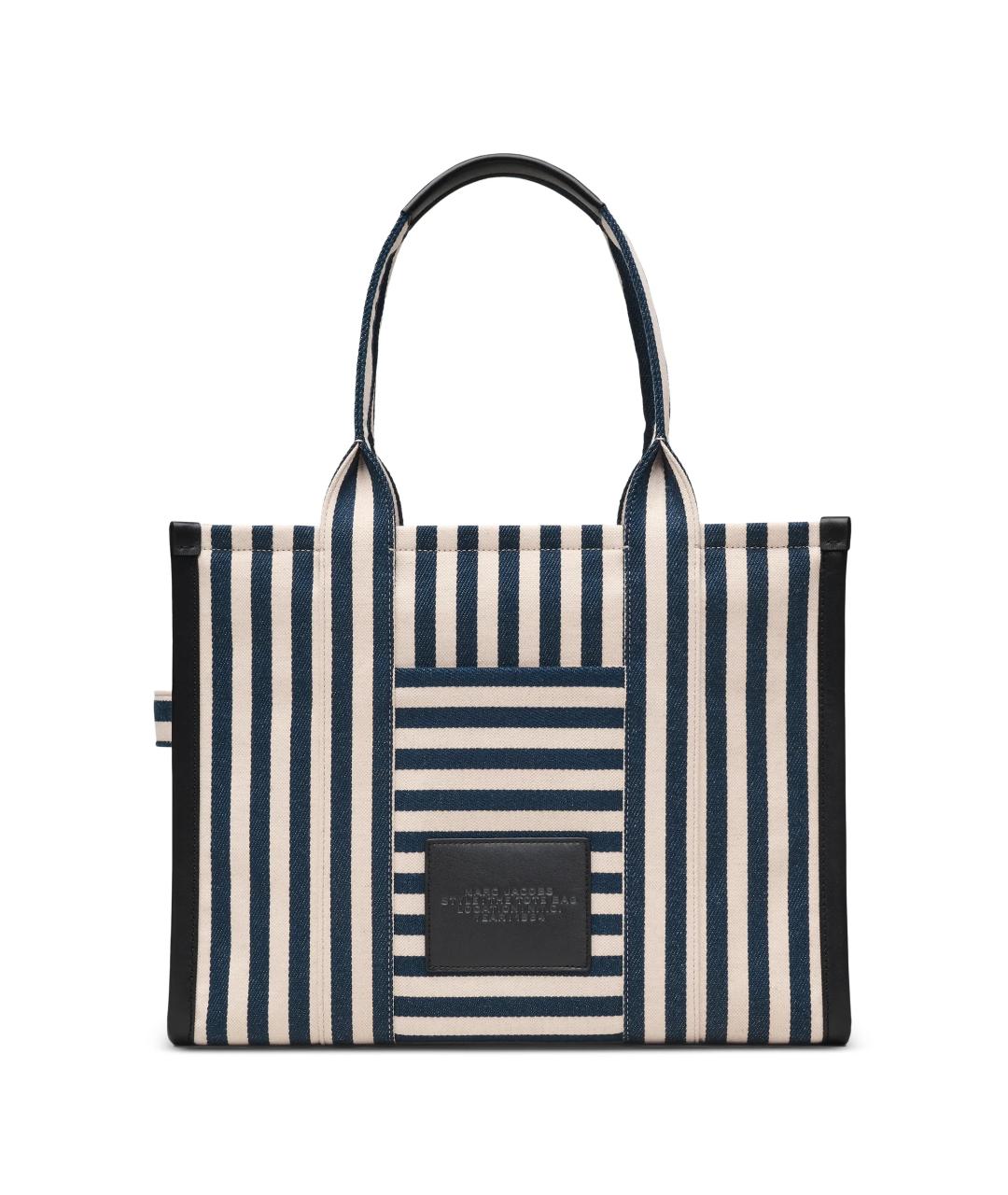 MARC JACOBS Синяя хлопковая сумка тоут, фото 3