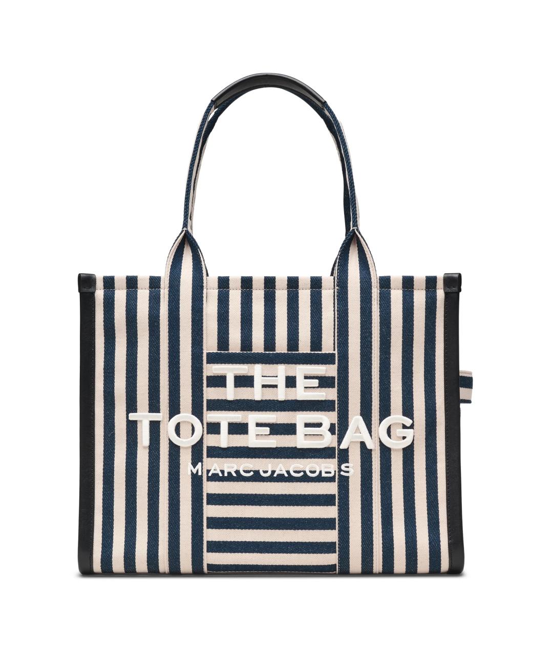 MARC JACOBS Синяя хлопковая сумка тоут, фото 1