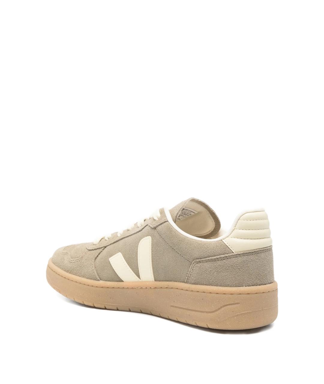 VEJA Бежевые замшевые низкие кроссовки / кеды, фото 3