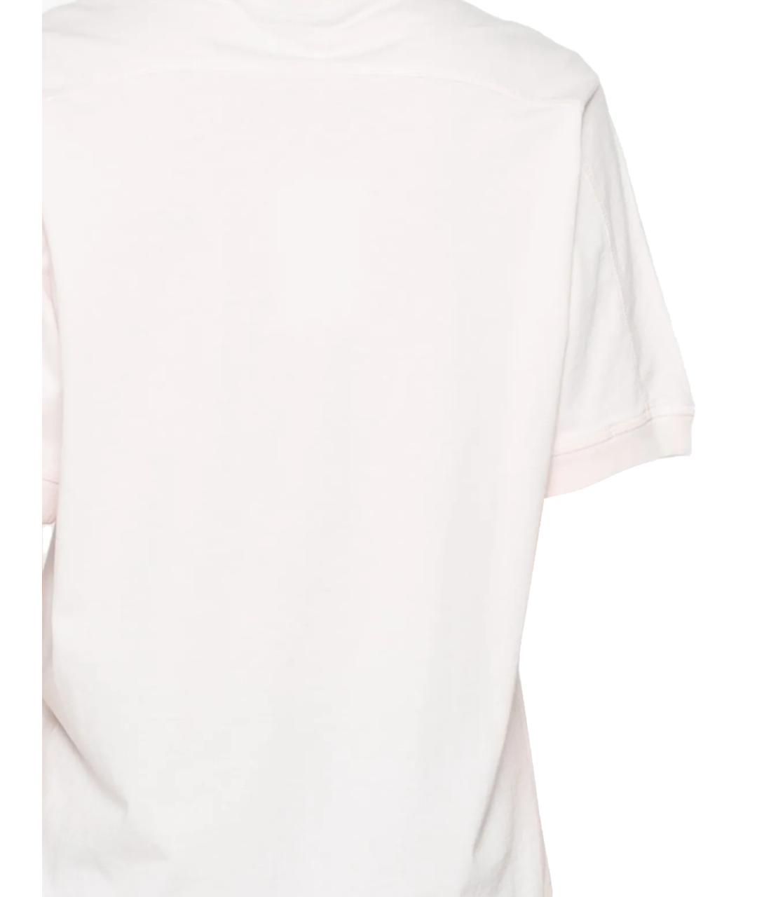 ANINE BING Розовая хлопковая футболка, фото 3