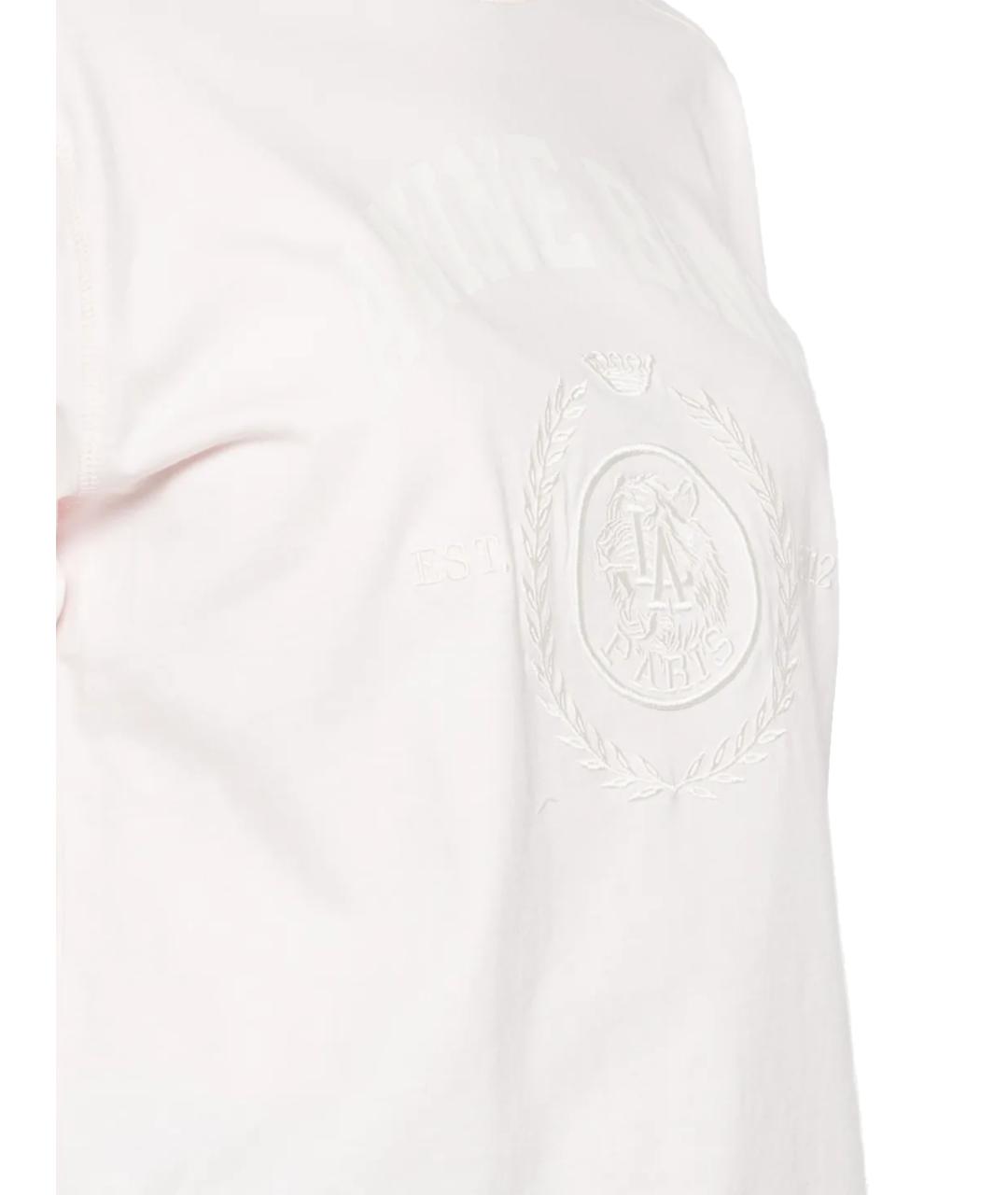 ANINE BING Розовая хлопковая футболка, фото 2