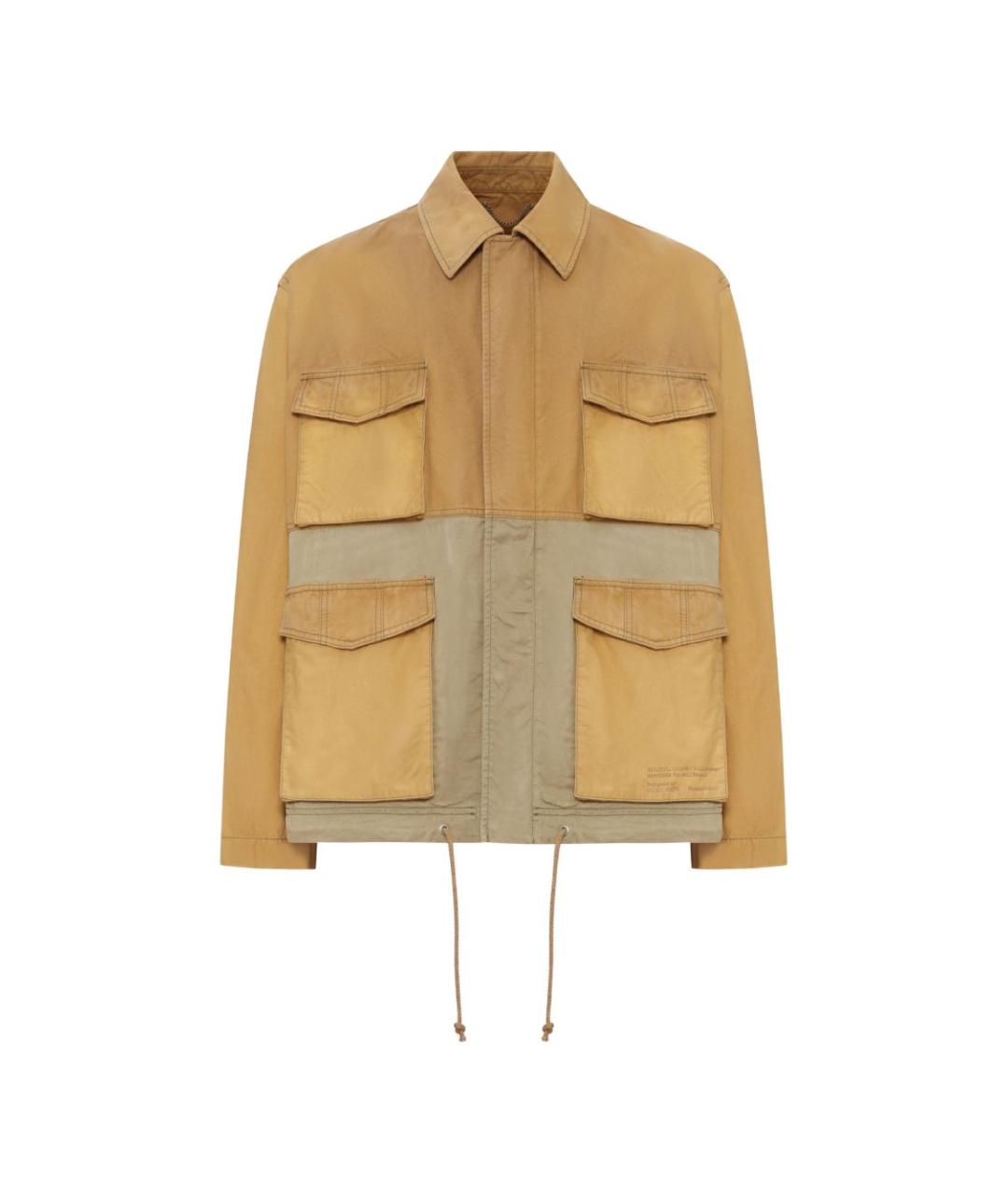 GOLDEN GOOSE DELUXE BRAND Коричневая хлопковая куртка, фото 1