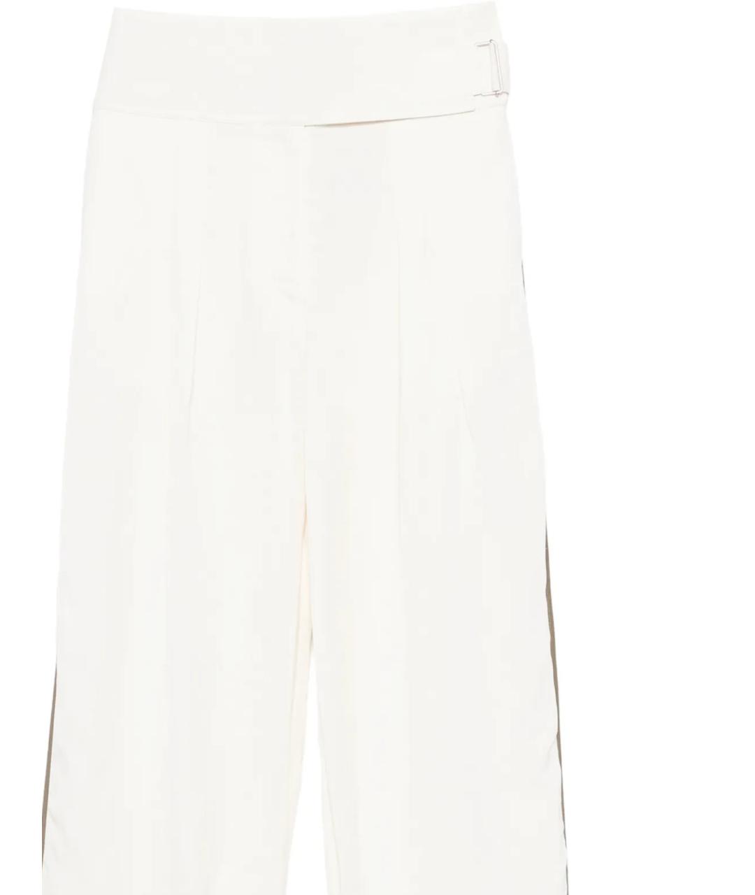 entire studios Бежевые льняные прямые брюки, фото 2