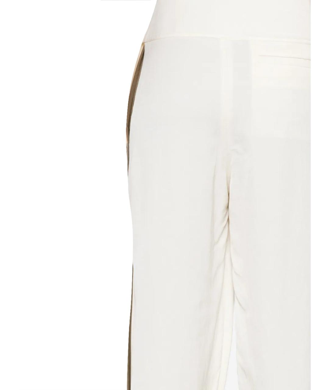 entire studios Бежевые льняные прямые брюки, фото 3