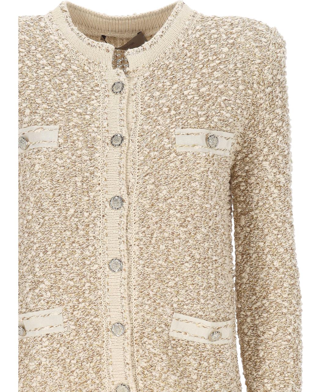 D.EXTERIOR Бежевый хлопковый жакет/пиджак, фото 2