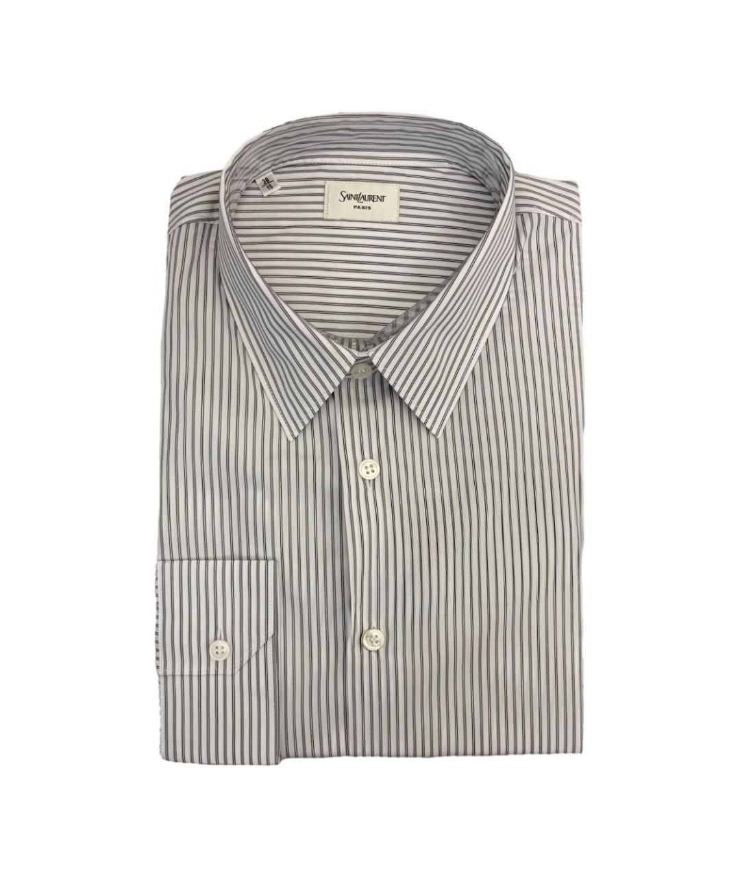 SAINT LAURENT Мульти хлопковая классическая рубашка, фото 1
