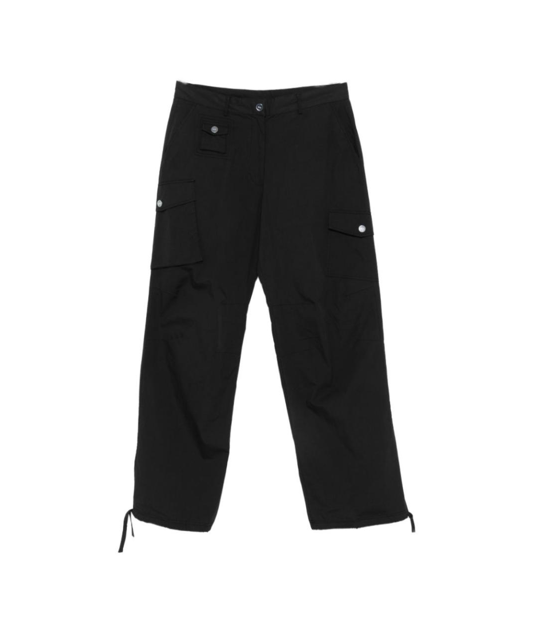 GANNI Хлопковые прямые брюки, фото 1