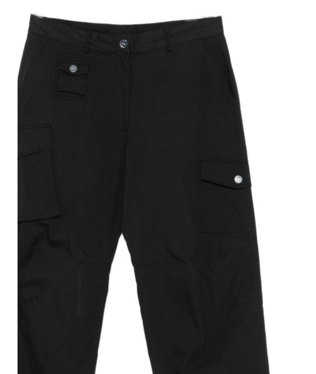 GANNI Хлопковые прямые брюки, фото 2