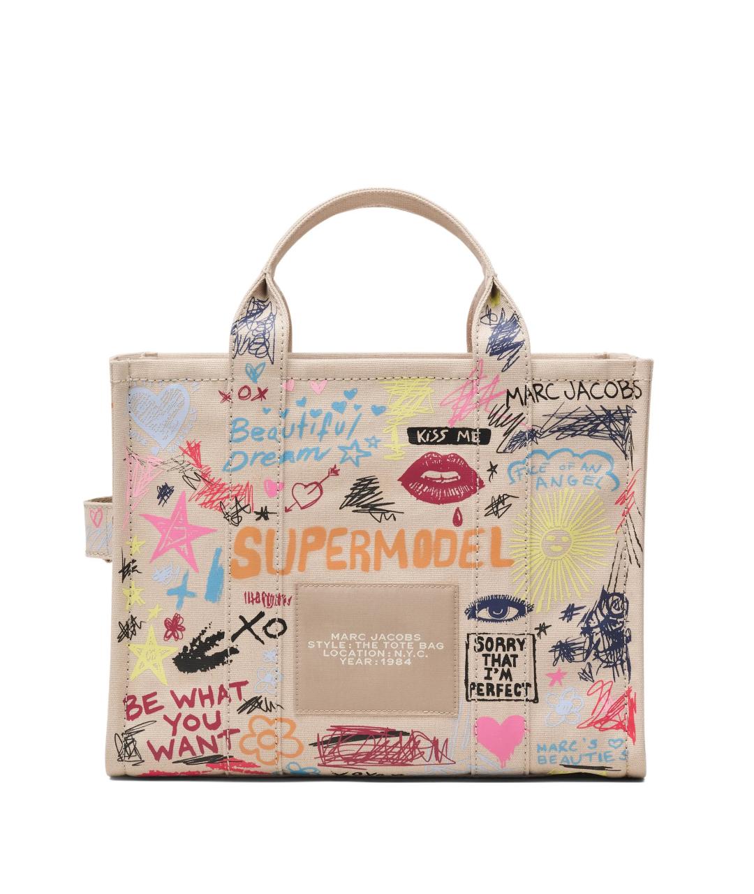 MARC JACOBS Мульти тканевая сумка тоут, фото 3