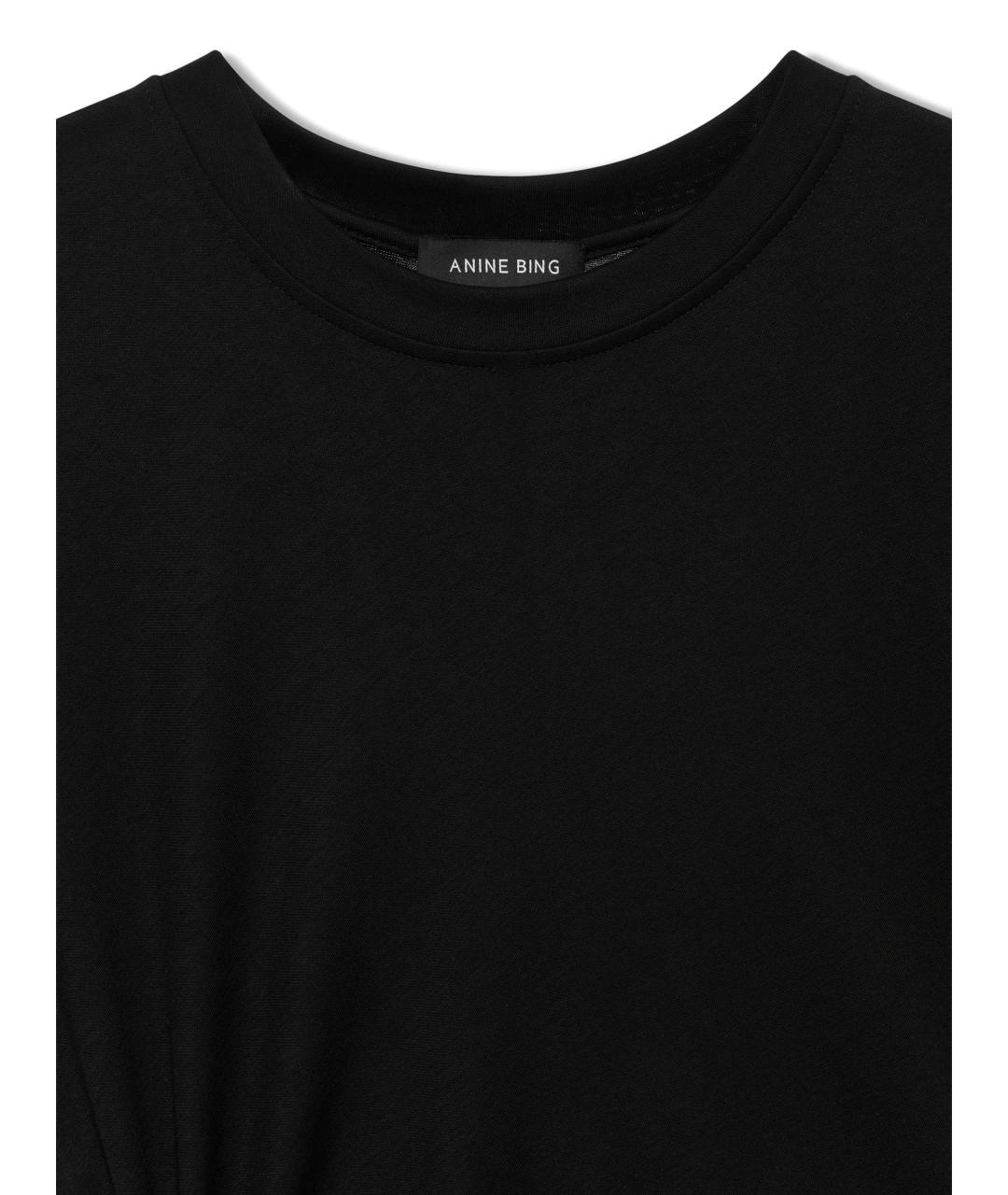 ANINE BING Черное платье, фото 2