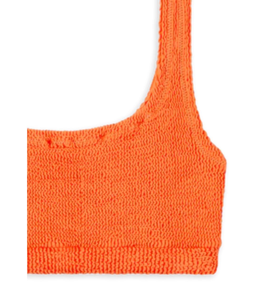 REINA OLGA Оранжевый полиамидовый купальник, фото 2