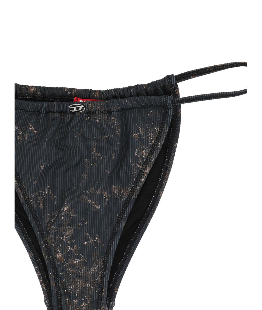 DIESEL Черный полиэстеровый купальник, фото 2