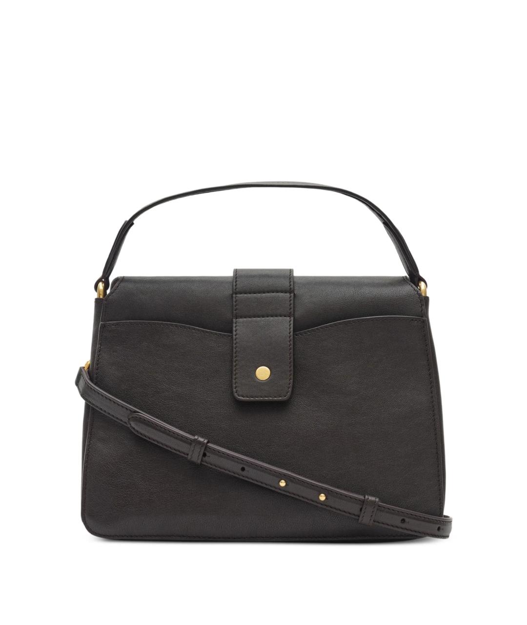 BURBERRY Коричневая кожаная сумка через плечо, фото 3