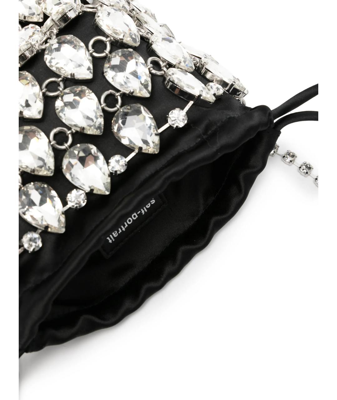 SELF-PORTRAIT Черная сумка через плечо, фото 4