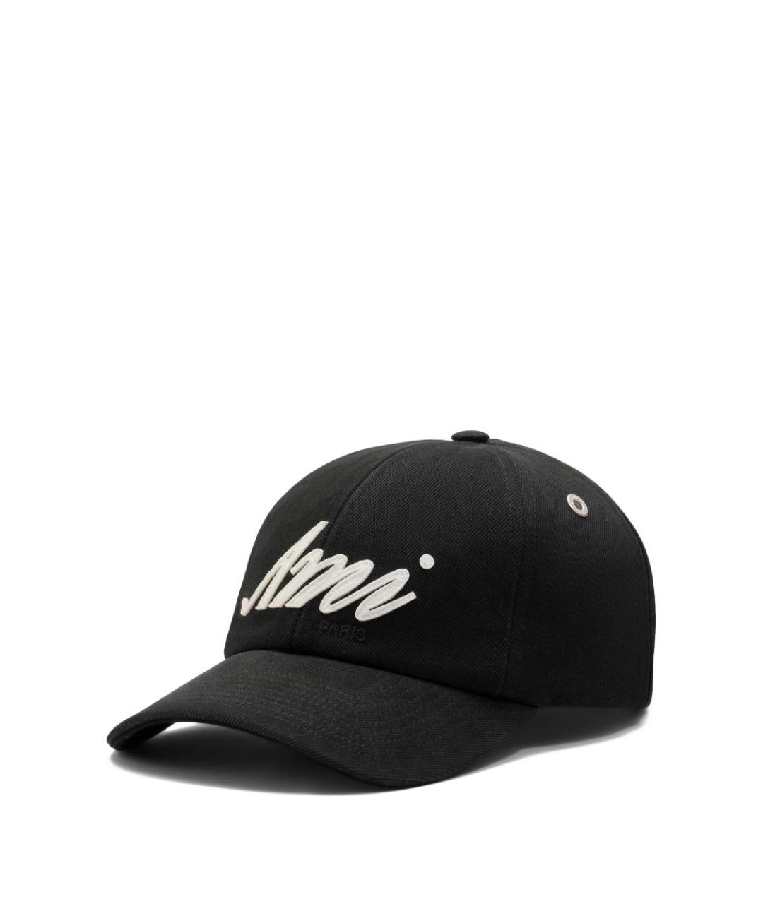Ami Paris Черная кепка/бейсболка, фото 2