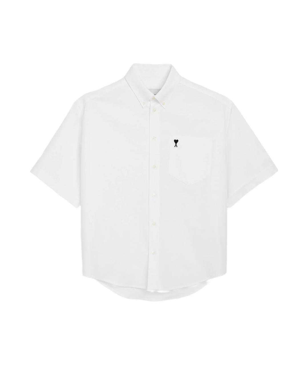 Ami Paris Белая кэжуал рубашка, фото 1