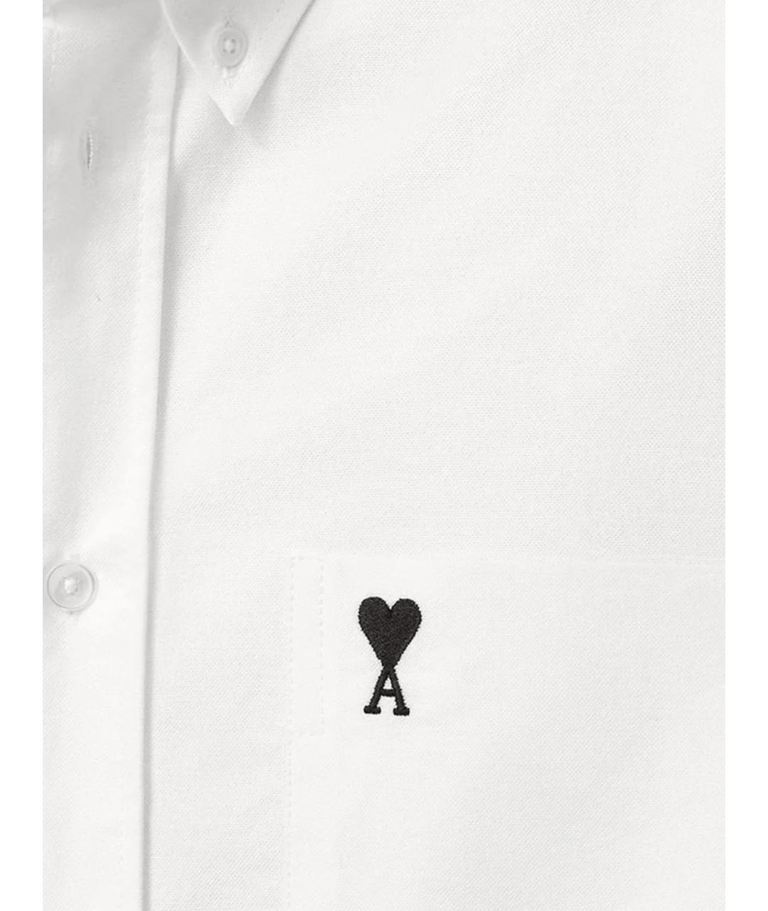 Ami Paris Белая кэжуал рубашка, фото 2