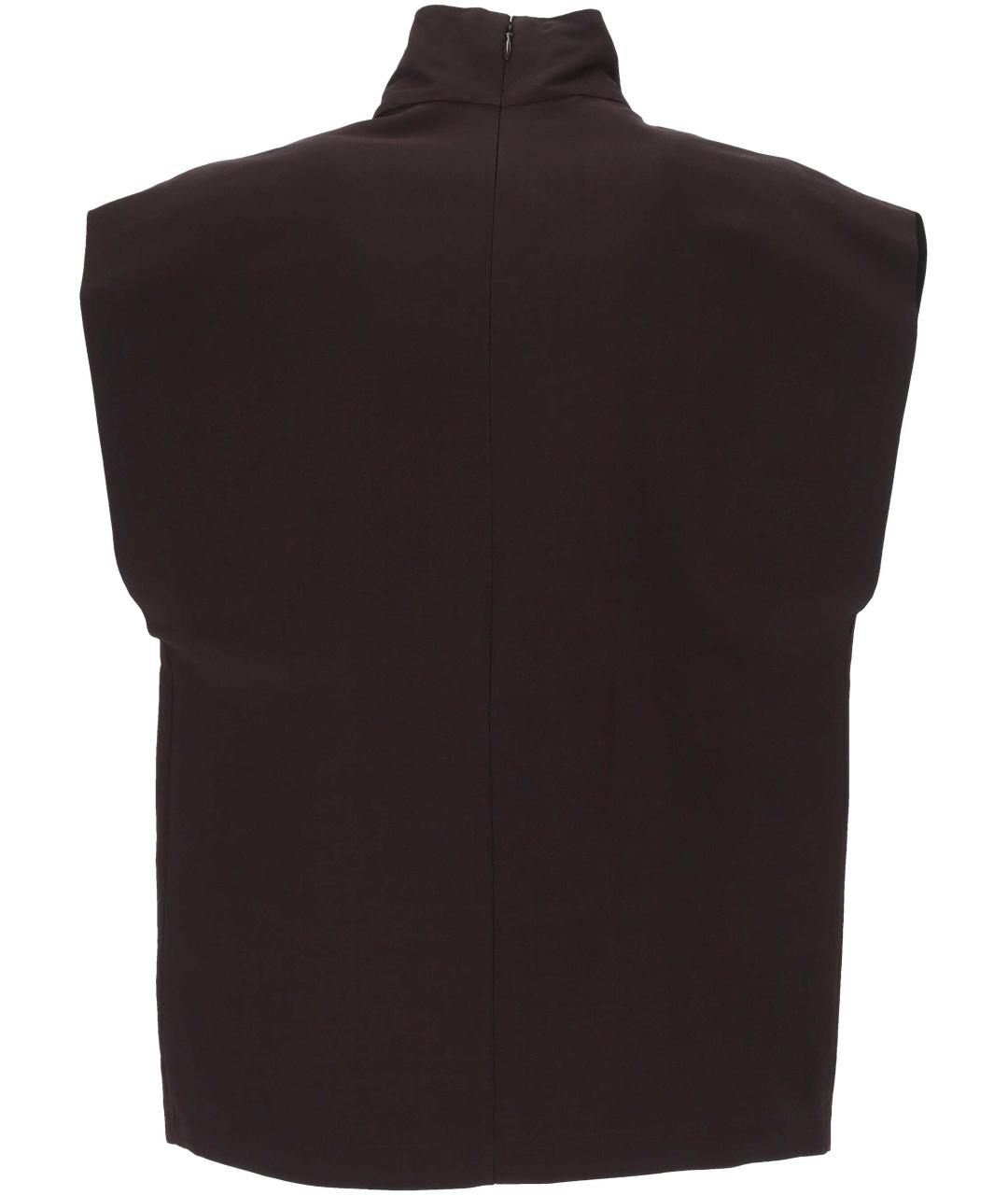 ALAIA Бордовая блузы, фото 3