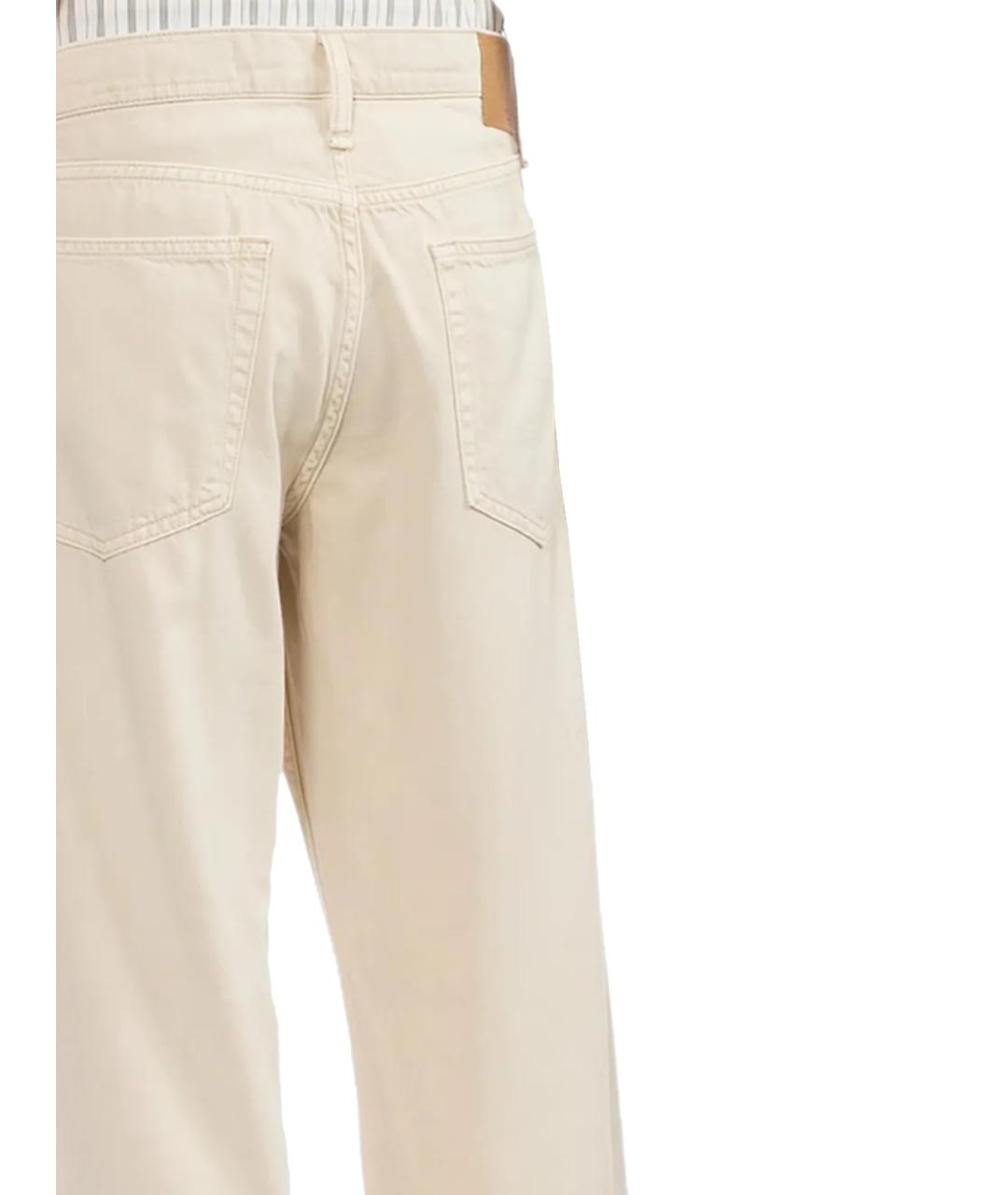 RAG & BONE Хлопковые прямые джинсы, фото 3