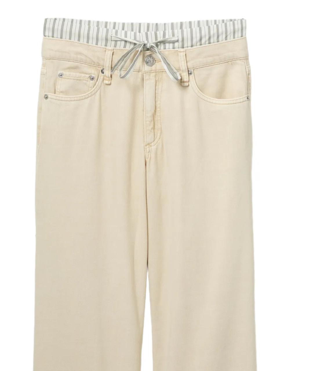 RAG & BONE Хлопковые прямые джинсы, фото 2