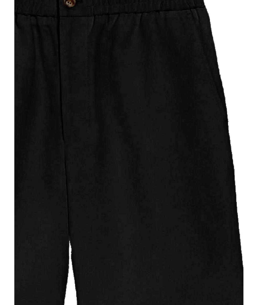 Ami Paris Черные полиэстеровые шорты, фото 2