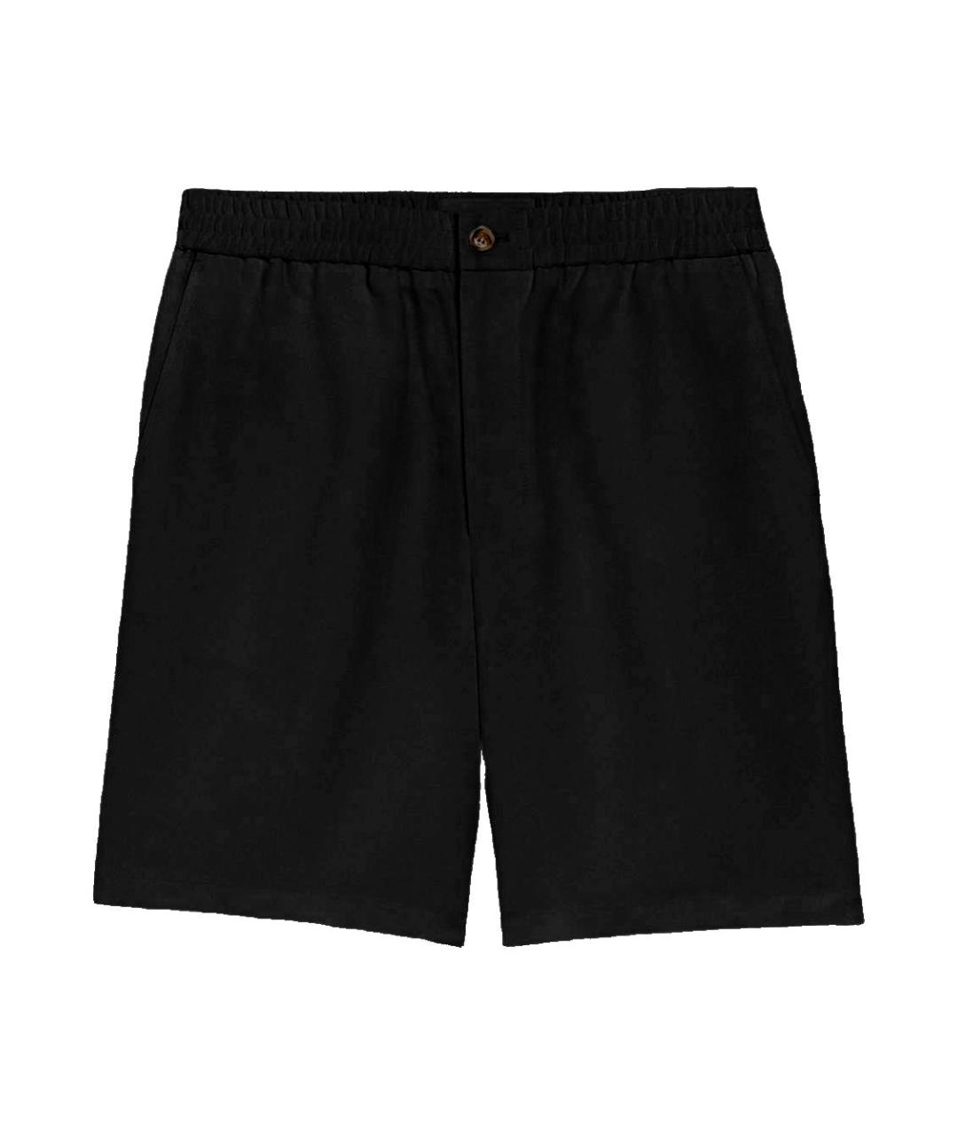 Ami Paris Черные полиэстеровые шорты, фото 1